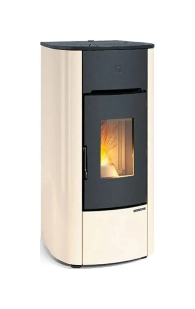EXTRAFLAME MARIELLA Stufa Pellet 7KW Colore Avorio