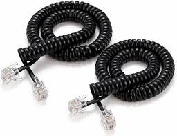 COM 2919598 Cavo Cornetta Telefonica Spirale 2M Spine Western RJ1