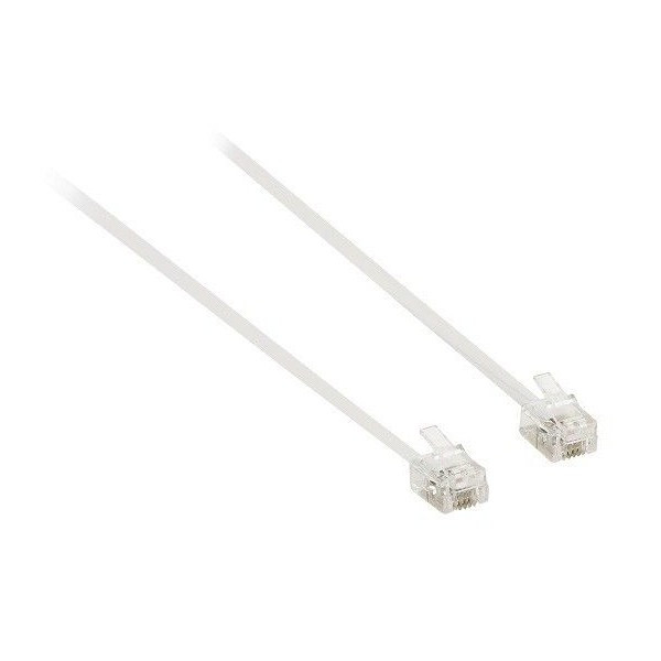 COM 5751949 Cavo Rj11 Spina 6 4 2M Bianco