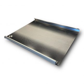 GLEM GAS COF6XG Coperchio Vetro Per Piano Cottura 60 Cm Bordi Inox