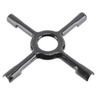COM SUPC02 Telaio Supporto Piano Cottura Incasso Nero