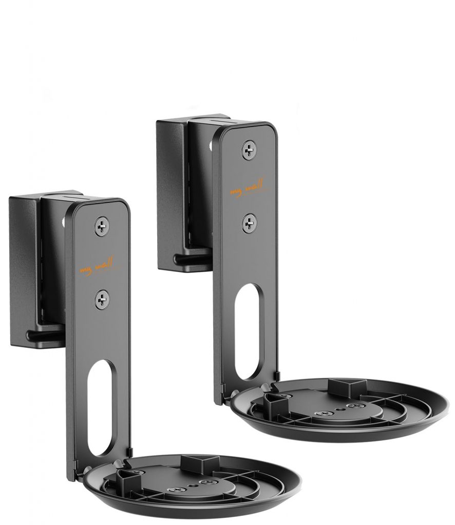 MY WALL HS40 Coppia Supporti Parete Sonos Speaker Era 100 Nero